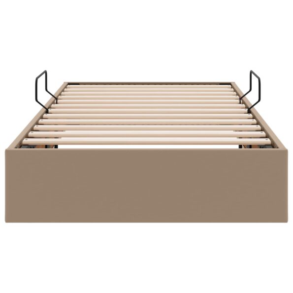 vidaXL Otomanový posteľný rám Kapsulín 90 x 200 cm Umelá koža – Obrázok 7