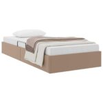 vidaXL Otomanový posteľný rám Kapsulín 100 x 200 cm Umelá koža – Obrázok 3