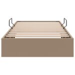 vidaXL Otomanový posteľný rám Kapsulín 100 x 200 cm Umelá koža – Obrázok 7