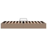 vidaXL Otomanový posteľný rám Kapsulín 100 x 200 cm Umelá koža – Obrázok 8