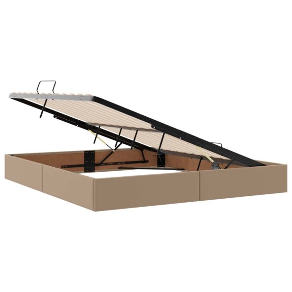 vidaXL Otomanový posteľný rám Kapsulín 180 x 200 cm Umelá koža – Obrázok 6
