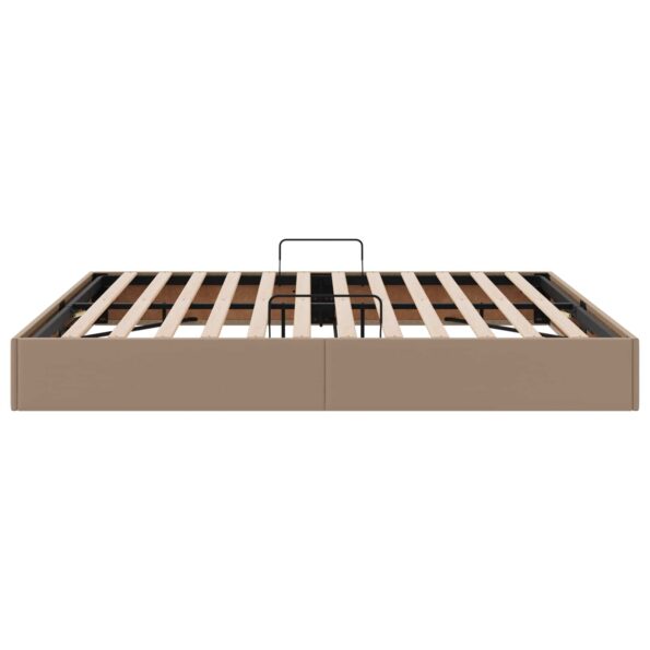 vidaXL Otomanový posteľný rám Kapsulín 180 x 200 cm Umelá koža – Obrázok 8