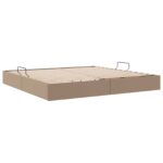 vidaXL Otomanový posteľný rám Kapsulín 200 x 200 cm Umelá koža – Obrázok 5