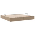 vidaXL Otomanový posteľný rám Kapsulín 200 x 200 cm Umelá koža – Obrázok 9