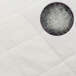 vidaXL Záťažová deka Biela 122 x 183 cm 9 kg 100% Bavlna 205T – Obrázok 6