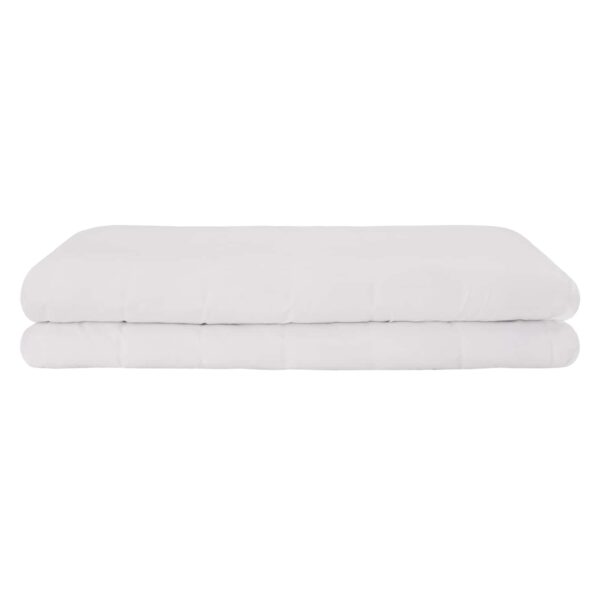 vidaXL Záťažová deka Biela 200 x 230 cm 13 kg 100% Bavlna 205T – Obrázok 4