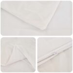 vidaXL Záťažová deka Biela 200 x 230 cm 13 kg 100% Bavlna 205T – Obrázok 6