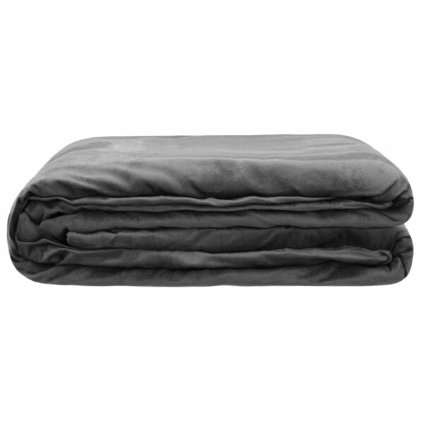 vidaXL Záťažová deka Antracitová 137 x 200 cm 6 kg 100% Bavlna 205T – Obrázok 5