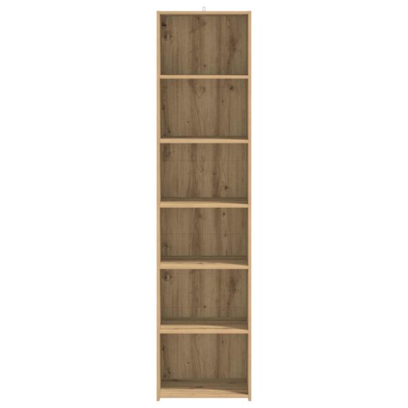 vidaXL Servírovacia skriňa Dub artisan 45 x 41 x 185 cm – Obrázok 4