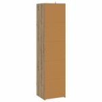 vidaXL Servírovacia skriňa Dub artisan 45 x 41 x 185 cm – Obrázok 6