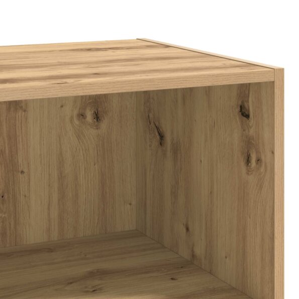 vidaXL Servírovacia skriňa Dub artisan 70 x 41 x 185 cm – Obrázok 7