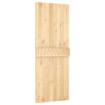 vidaXL Posuvné dvere Prírodná a biela 80 x 210 cm – Obrázok 5