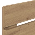 vidaXL Bed Frame with Storage and Headboard Artisan Oak 120 x 200 cm – Obrázok 6