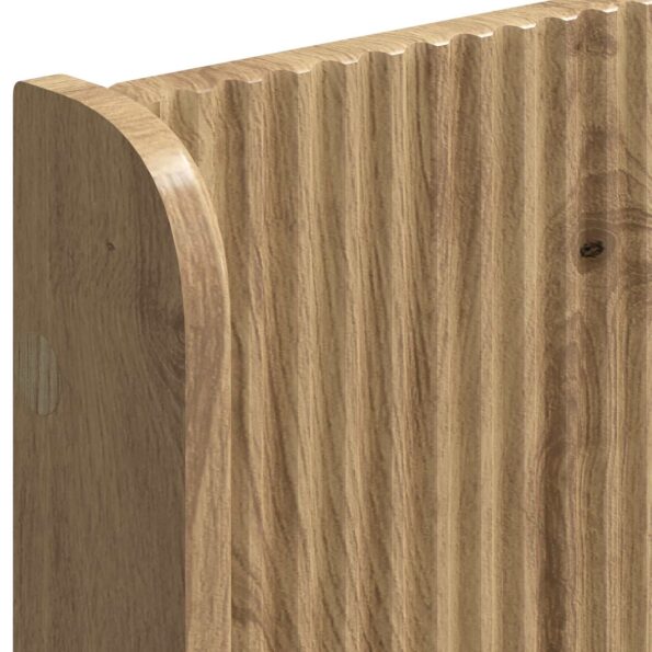 vidaXL Posteľový rám s úložným priestorom a čelom Artisan Oak – Obrázok 6