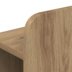 vidaXL Posteľový rám s úložným priestorom a čelom Dub artisan – Obrázok 6