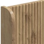 vidaXL Posteľový rám s úložným priestorom a čelom Artisan Oak – Obrázok 6