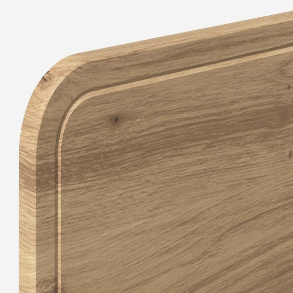 vidaXL Bed Frame with Storage and Headboard Artisan Oak 180 x 200 cm – Obrázok 6