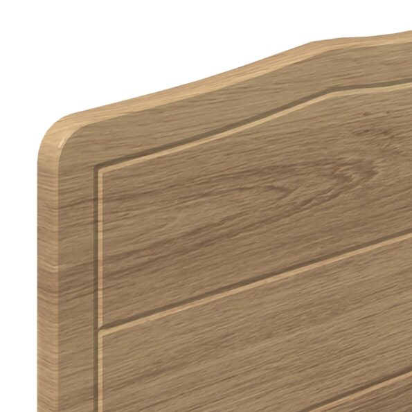 vidaXL Bed Frame with Storage and Headboard Artisan Oak 180 x 200 cm – Obrázok 6