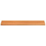 vidaXL Nášľapy na schody 2 ks 110 x 30 x 2 cm Svetlohnedá – Obrázok 2