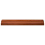 vidaXL Nášľapy na schody 2 ks 100 x 30 x 2 cm Hnedá – Obrázok 2
