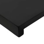 vidaXL Nášľapy na schody 2 ks 70 x 25 x 2 cm Čierna – Obrázok 5
