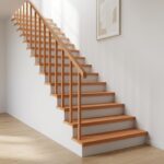 vidaXL Nášľapy na schody 4 ks 70 x 30 x 2 cm Lak Masívne bukové drevo