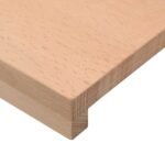 vidaXL Nášľapy na schody 8 ks 70 x 30 x 2 cm Prírodná – Obrázok 5