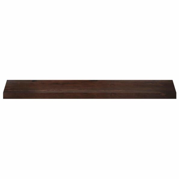 vidaXL Nášľapy na schody 8 ks 110 x 25 x 2 cm Tmavohnedá – Obrázok 3