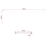 vidaXL Nášľapy na schody 16 ks 90 x 30 x 2 cm Prírodná – Obrázok 7