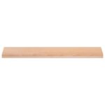 vidaXL Nášľapy na schody 16 ks 120 x 30 x 2 cm Prírodná – Obrázok 2