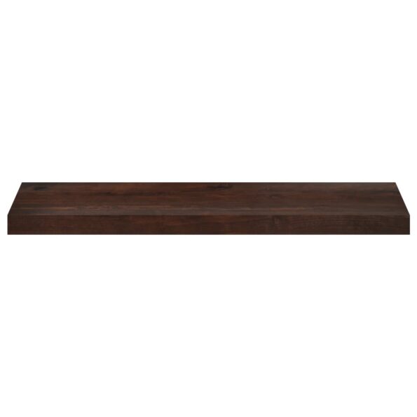 vidaXL Nášľapy na schody 16 ks 80 x 25 x 2 cm Tmavohnedá – Obrázok 2