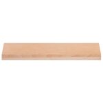 vidaXL Nášľapy na schody 20 ks 80 x 30 x 2 cm Prírodná – Obrázok 2