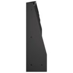 vidaXL Oporný múr 4 ks 100 x 12 x 30 cm Oceľ Čierna – Obrázok 4
