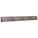 vidaXL Oporný múr 4 ks 100 x 12 x 30 cm Poveternostne odolná oceľ – Obrázok 2