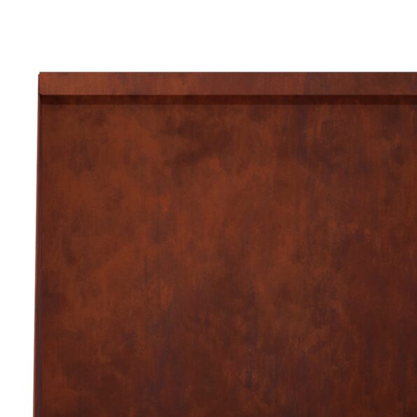 vidaXL Oporný múr 4 ks 100 x 12 x 30 cm Poveternostne odolná oceľ – Obrázok 7