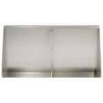 vidaXL Oporný múr 4 ks 40 x 12 x 30 cm Nehrdzavejúca oceľ Strieborná – Obrázok 3
