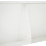 vidaXL Oporný múr 4 ks 60 x 12 x 50 cm Oceľ Biela – Obrázok 7