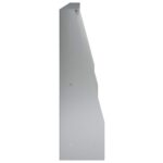 vidaXL Oporný múr 4 ks 80 x 12 x 40 cm Pozinkovaná oceľ Strieborná – Obrázok 4