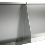 vidaXL Oporný múr 4 ks 80 x 12 x 40 cm Pozinkovaná oceľ Strieborná – Obrázok 7