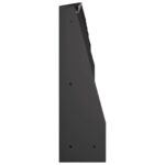 vidaXL Oporný múr 6 ks 100 x 12 x 30 cm Oceľ Čierna – Obrázok 4