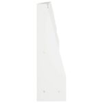 vidaXL Oporný múr 6 ks 100 x 12 x 30 cm Oceľ Biela – Obrázok 4