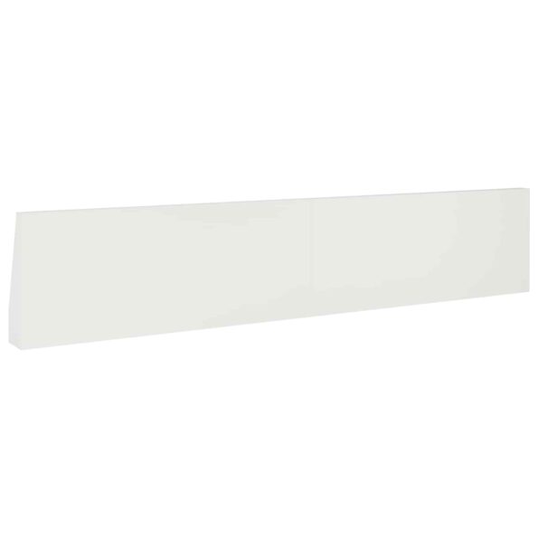 vidaXL Oporný múr 6 ks 100 x 12 x 30 cm Oceľ Biela – Obrázok 5