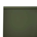 vidaXL Oporný múr 6 ks 100 x 12 x 50 cm Oceľ Olivovo zelená – Obrázok 6