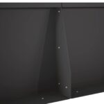 vidaXL Oporný múr 6 ks 60 x 12 x 50 cm Oceľ Čierna – Obrázok 7