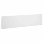vidaXL Oporný múr 6 ks 80 x 12 x 30 cm Oceľ Biela – Obrázok 5