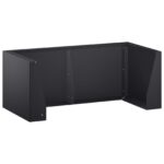 vidaXL Oporný múr 4 ks 100 x 100 x 40 cm Oceľ Čierna – Obrázok 2