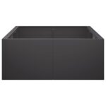 vidaXL Oporný múr 6 ks 200 x 100 x 30 cm Oceľ Čierna – Obrázok 5