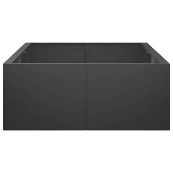 vidaXL Oporný múr 6 ks 200 x 100 x 30 cm Oceľ Čierna – Obrázok 5