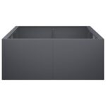 vidaXL Oporný múr 6 ks 200 x 100 x 40 cm Oceľ Antracitová – Obrázok 5