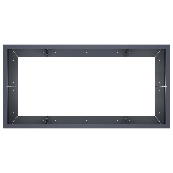 vidaXL Oporný múr 6 ks 200 x 100 x 50 cm Oceľ Antracitová – Obrázok 6